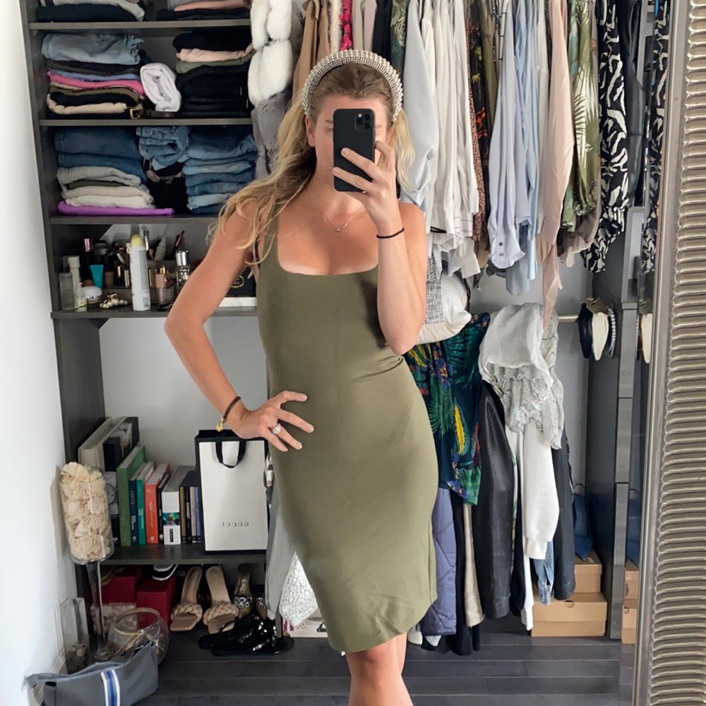 Green dress